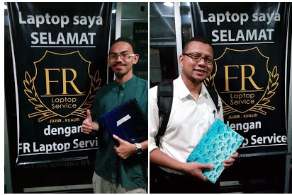 Customer puas hati Repair Skrin Laptop Murah KL