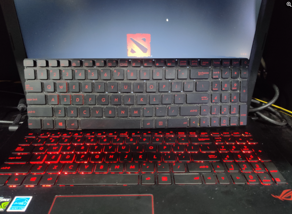Tanda Keyboard Laptop Rosak & Cara Repair Keyboard Laptop FR Laptop